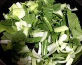 チンゲン菜と厚揚げのオイスターソース炒め作り方3写真