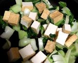 チンゲン菜と厚揚げのオイスターソース炒め作り方4写真