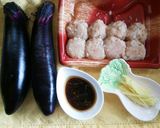 簡単♡鶏生つくねdeナスの肉詰め♪作り方1写真