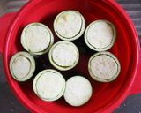 簡単♡鶏生つくねdeナスの肉詰め♪作り方2写真