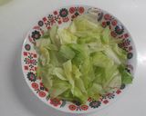 海老とレタス*中華風卵炒め作り方5写真