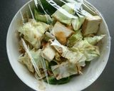 レンジで簡単節約☆厚揚げ回鍋肉。作り方3写真