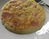 朝食に❤️チーズベーコンのホットケーキ作り方5写真