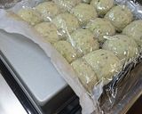 抹茶ちぎりパン♪作り方7写真