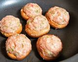 梅しそつくねの椎茸のせ作り方3写真