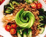 もずくで台湾混ぜそば風!肉味噌のっけめん作り方13写真