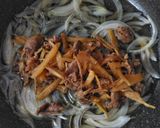 極旨 しぐれ煮で牛丼風 「お弁当用」作り方4写真