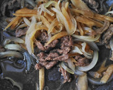 極旨 しぐれ煮で牛丼風 「お弁当用」作り方5写真