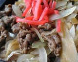 極旨 しぐれ煮で牛丼風 「お弁当用」作り方6写真