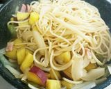簡単☆さつまいもとベーコンのパスタ☆作り方7写真