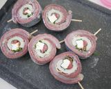 梅と大葉入り竹輪と鰯のグリル＊チーズ焼き作り方10写真