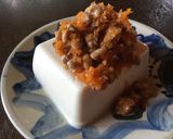 簡単ヘルシー！納豆ニンジンの冷や奴作り方2写真