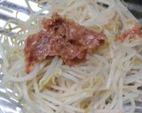 糖質制限　もやしの梅おかか和え作り方4写真