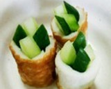お弁当に「市松模様のちくわきゅうり」作り方6写真