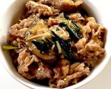 甜麺醤風☆中華丼作り方6写真