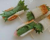 つまみ♪ちくわとウインナー大葉チーズ焼き作り方4写真