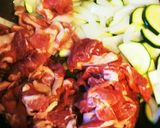 豚肉とズッキーニの胡麻ドレ炒め作り方3写真
