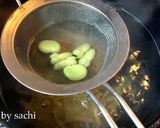 そら豆とベーコンのチーズクリームパスタ作り方2写真