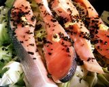 キャベツと鮭とワカメの酒蒸し作り方2写真