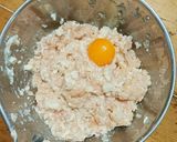 豆腐入りでヘルシー!和風鳥つくねバーグ作り方2写真