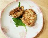 豆腐入りでヘルシー！和風鳥つくねバーグ作り方5写真