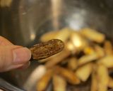 ごぼうチップス＊揚げ焼きでもカリッと作り方8写真