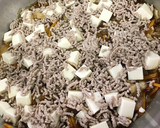 挽肉と豆腐の卵とじ<やよい会>作り方3写真