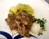 焼きなすと牛肉の甘辛ソース<やよい会>作り方4写真