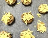 バターがじゅわ〜☆マッシュルームの肉詰め作り方7写真