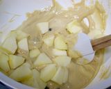 りんごとクリームチーズのラム酒ケーキ作り方8写真