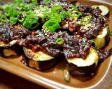 茄子肉味噌田楽作り方6写真