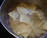 豆腐皮の味噌汁作り方3写真