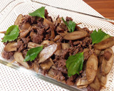 牛肉とごぼうのしぐれ煮(炊き込みご飯)作り方5写真