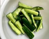 超簡単おつまみ☆ゆかりきゅうりとちくわ作り方2写真