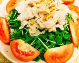 簡単夕飯に♡豆苗とトマトの豚しゃぶサラダ作り方6写真