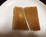 カフェで食べたお洒落なハニートースト作り方4写真