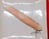 お弁当にも♡ワンタンの皮でハムチーズ巻き作り方3写真