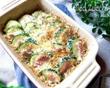 ズッキーニとベーコンのチーズ焼き作り方4写真