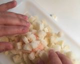 ＊明太子の紫陽花(あじさい)揚げ＊作り方4写真