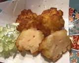 ＊明太子の紫陽花(あじさい)揚げ＊作り方6写真