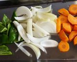揚げない酢鶏作り方3写真