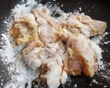 揚げない酢鶏作り方5写真