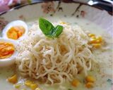 冷やしサッポロ一番☆ポタージュ塩ラーメン作り方5写真