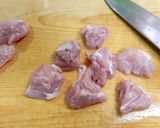 甘酢が決め手♡鶏肉とゴボウ、人参の煮物作り方4写真