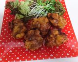 膵炎食☘️糖質制限☆油揚げピザ明太チーズ作り方4写真