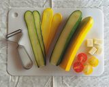 ピーラーで簡単！夏野菜ピンチョス作り方2写真