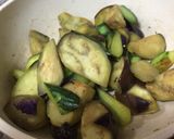 ナスときゅうりの胡麻味噌炒め作り方5写真