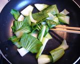 豚肉と青梗菜のシチュー炒め作り方7写真