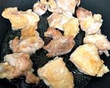 鶏肉となすのみぞれ甘酢炒め作り方4写真