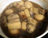 豚バラとゆで卵の柔らか煮込み作り方5写真